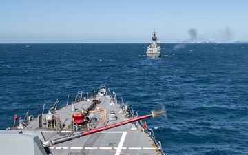 USS Rafael Peralta participates in Talisman Sabre 2021