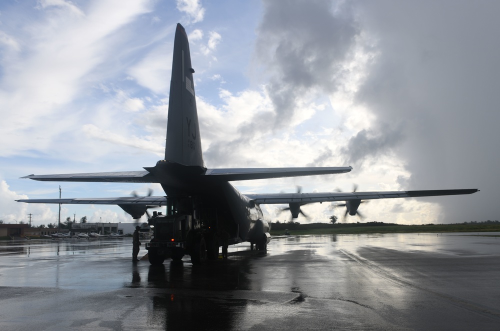 Pacific Iron cargo arrives at Tinian