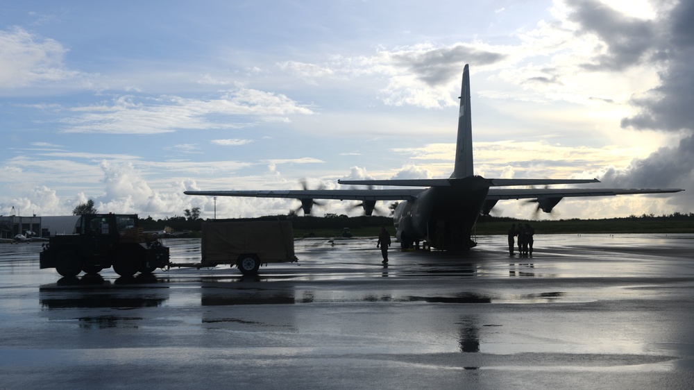 Pacific Iron cargo arrives at Tinian