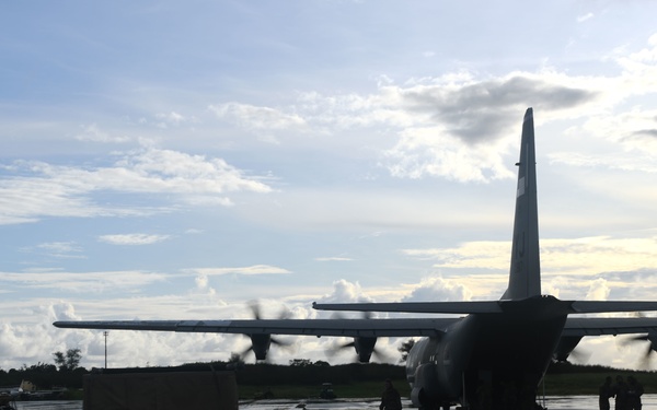 Pacific Iron cargo arrives at Tinian
