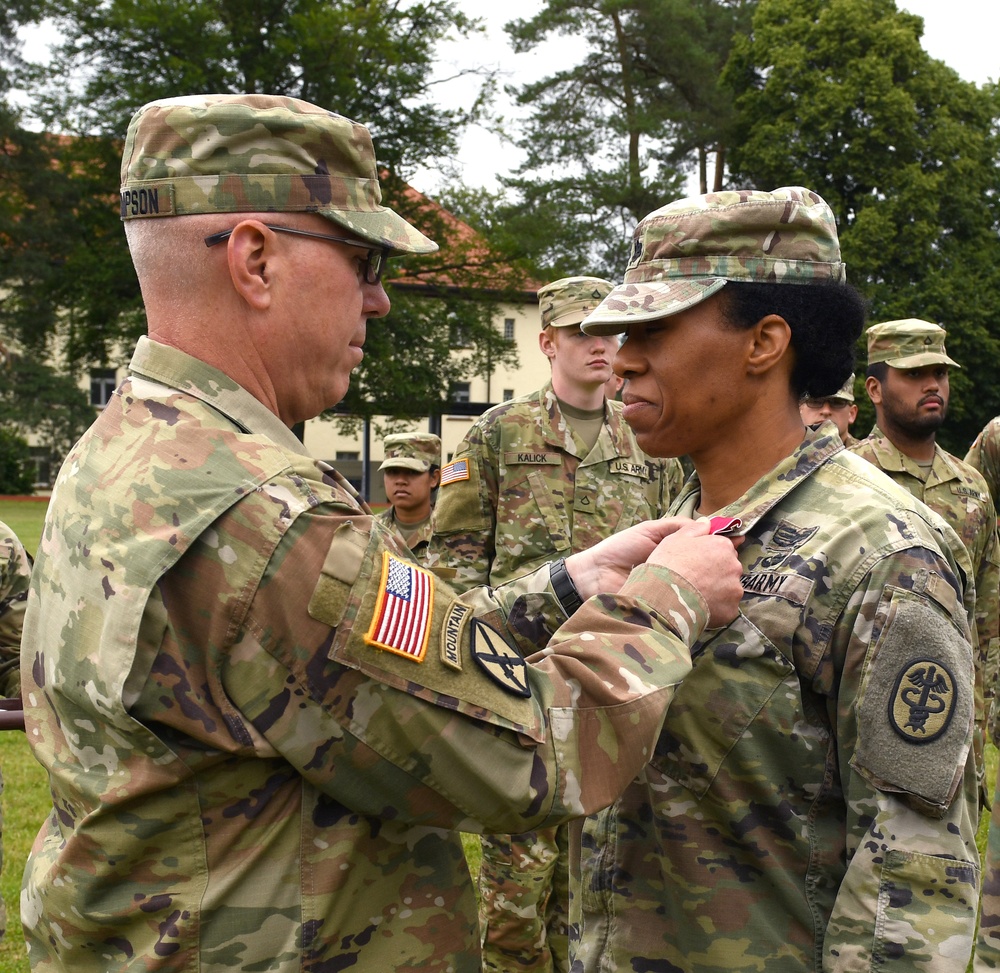 Landstuhl Regional Medical Center Troop Command Change of Command