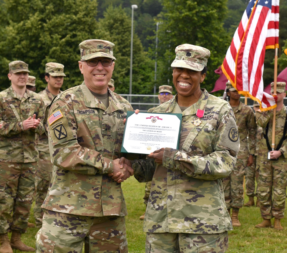 Landstuhl Regional Medical Center Troop Command Change of Command