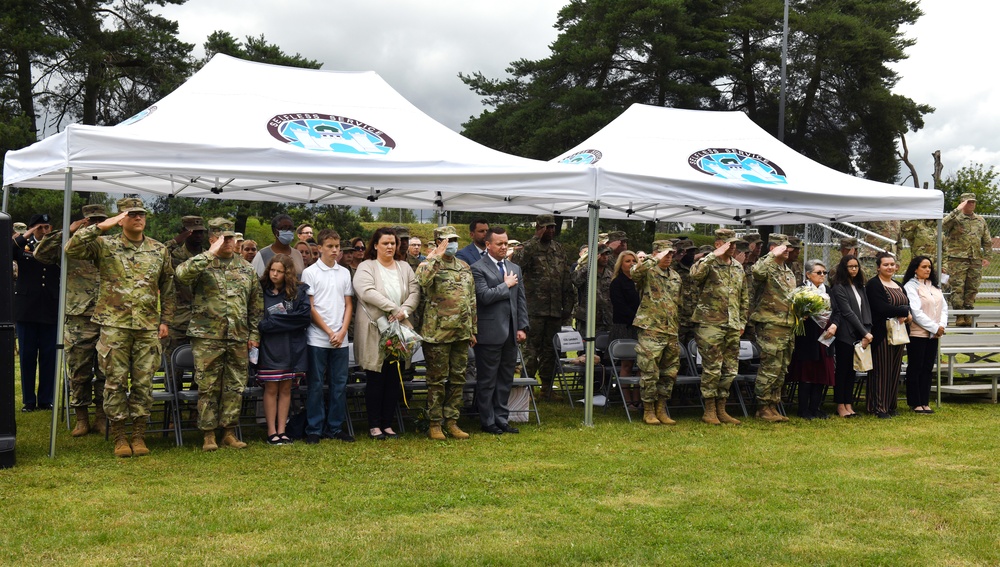 Landstuhl Regional Medical Center Troop Command Change of Command