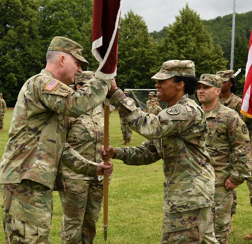 Landstuhl Regional Medical Center Troop Command Change of Command