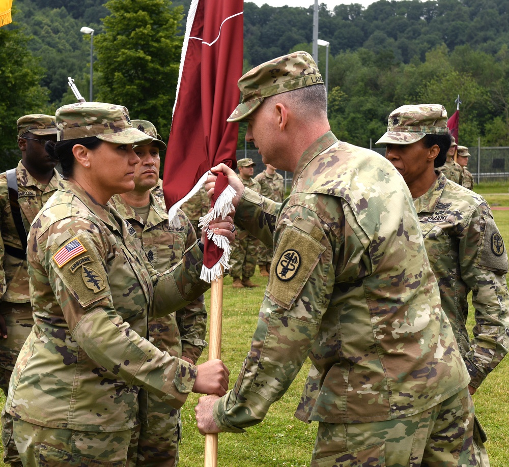 Landstuhl Regional Medical Center Troop Command Change of Command