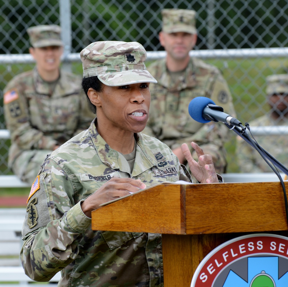 Landstuhl Regional Medical Center Troop Command Change of Command