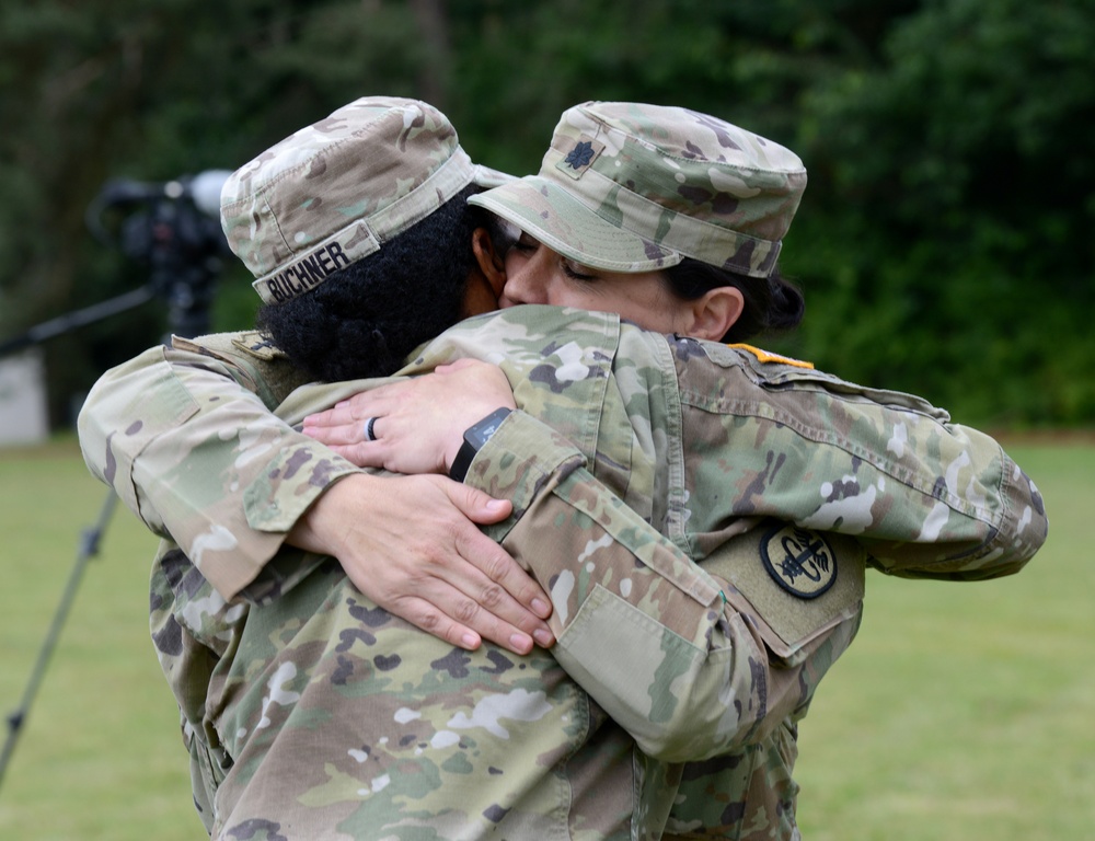 Landstuhl Regional Medical Center Troop Command Change of Command