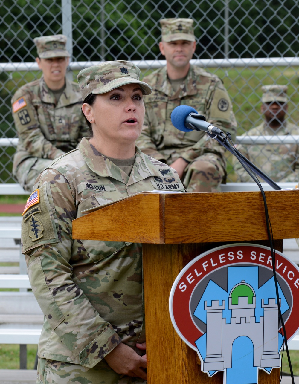 Landstuhl Regional Medical Center Troop Command Change of Command