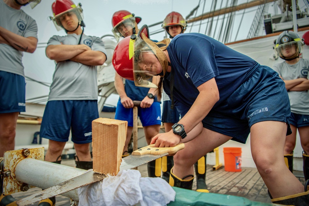 Coast Guard Cutter Eagle conducts summer training deployment, participates in community outreach activities