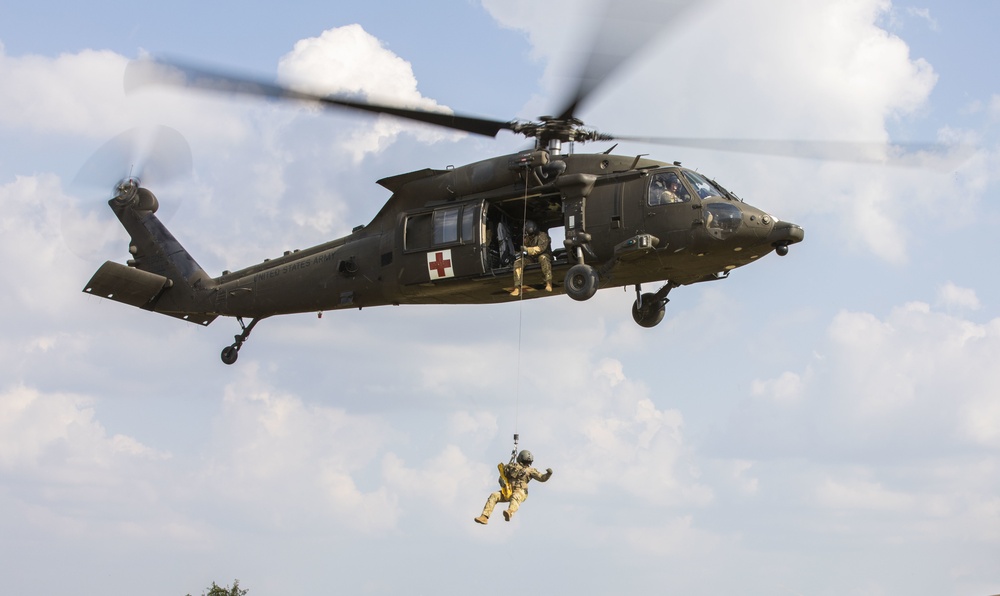 MEDEVAC training demonstrates ability to save lives and execute the mission amongst the United States and their NATO allied nations