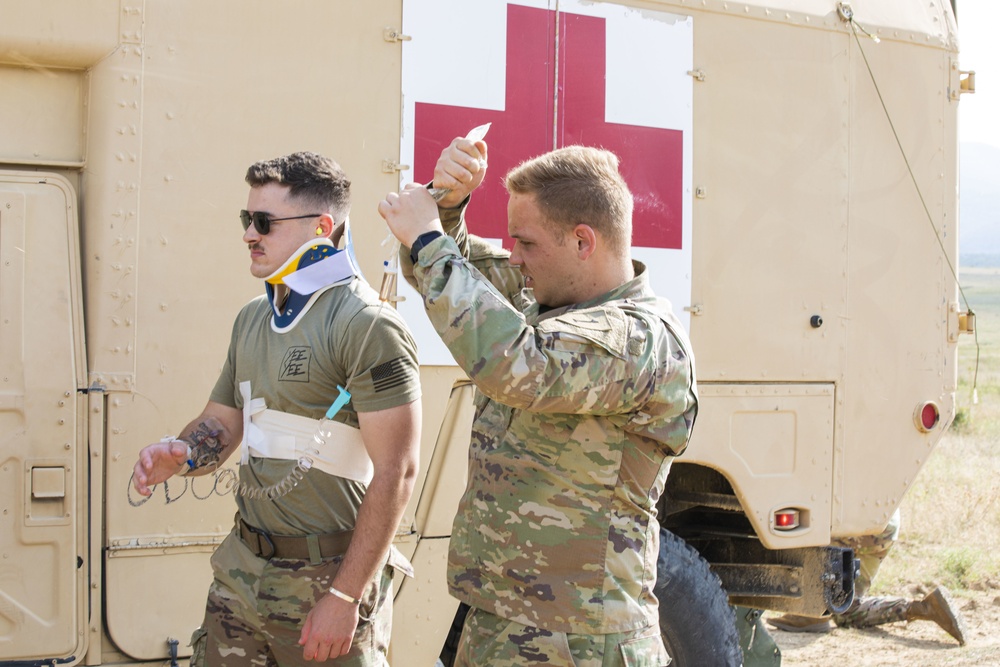 MEDEVAC training demonstrates ability to save lives and execute the mission amongst the United States and their NATO allied nations
