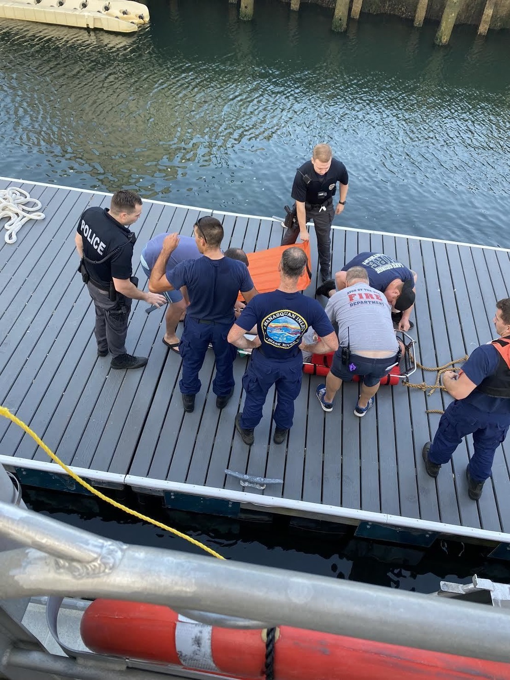 Coast Guard conducts medevac 6 miles northeast of Manasquan Inlet, New Jersey