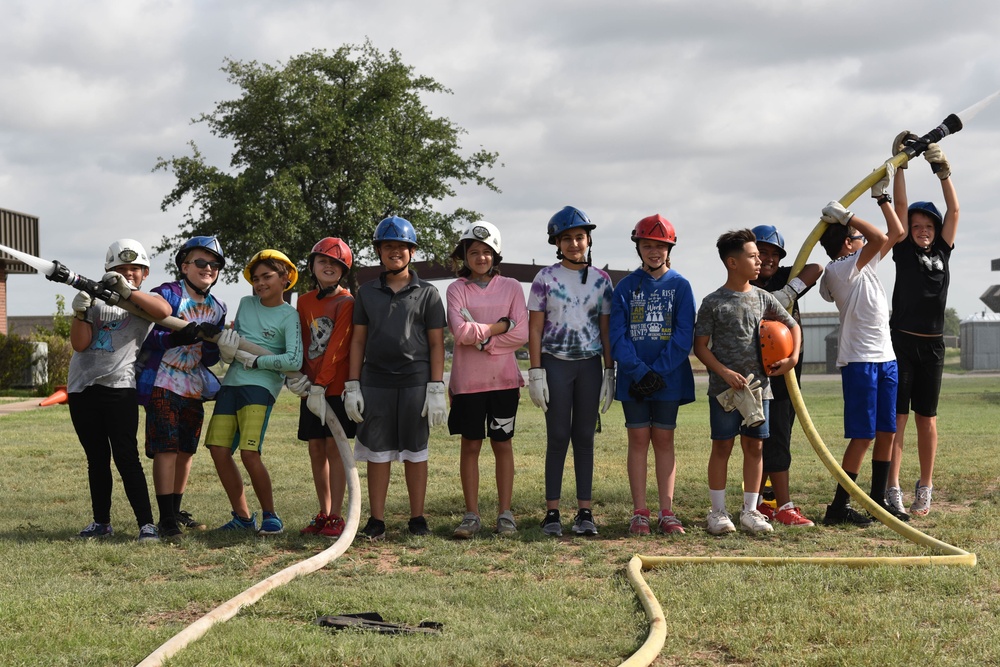 Goodfellow Fire Department hosts 15th annual Junior Firefighter Camp