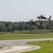 The 3rd Combat Aviation Brigade receives AH-64E Apache helicopters.