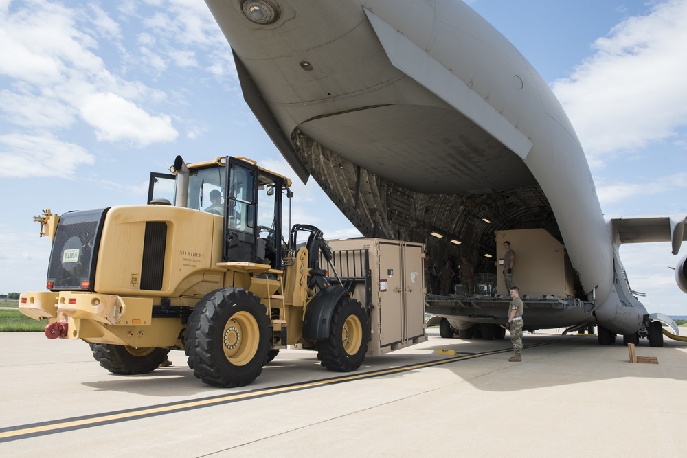 167th Hosts 123rd Airmen for Pre-deployment Training