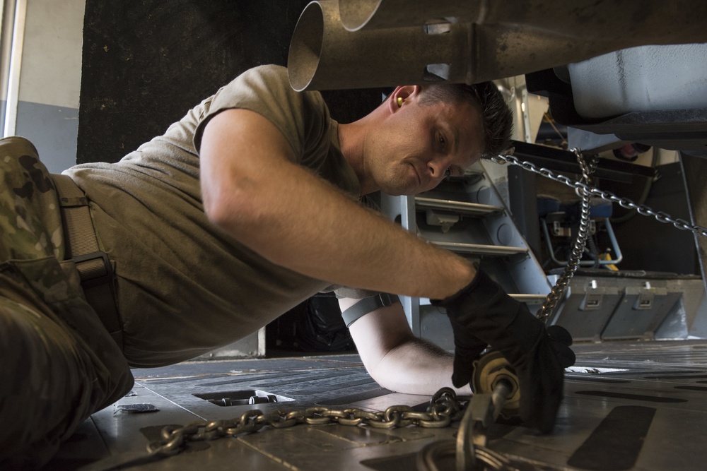 167th Hosts 123rd Airmen for Pre-deployment Training