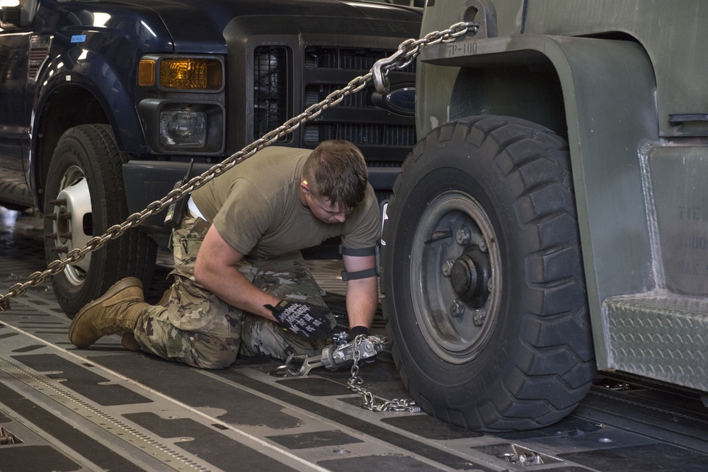 167th Hosts 123rd Airmen for Pre-deployment Training