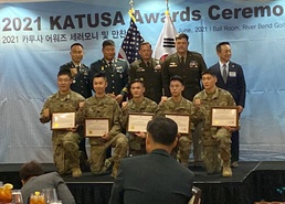 KATUSA award winners