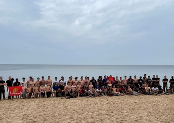 High Intensity Beach Workout Breaks Down Self-imposed Limits