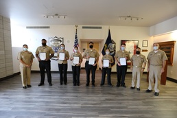 Sailors Frocked at NMRTC Lemoore