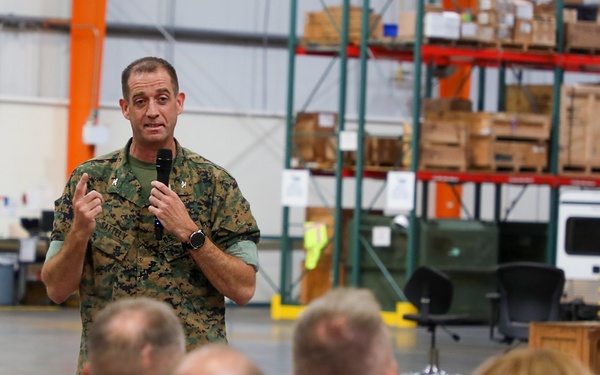 Change of Command at Blount Island Command ushers in new leadership