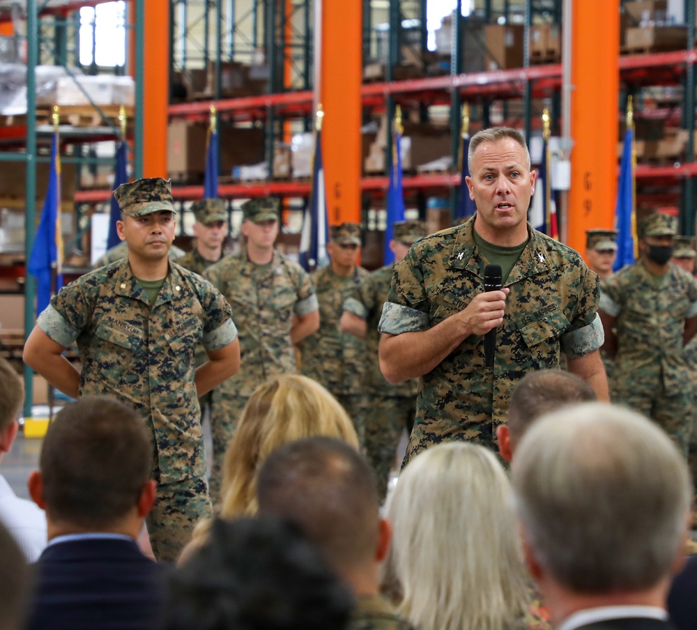 Change of Command at Blount Island Command ushers in new leadership