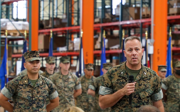 Change of Command at Blount Island Command ushers in new leadership