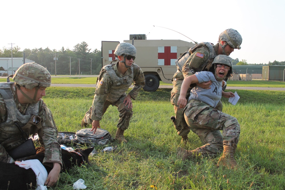 Army Reserve medics treat simulated casualties at Global Medic