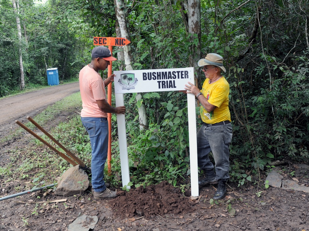 Jungle expert applies unique skills to tropic testing