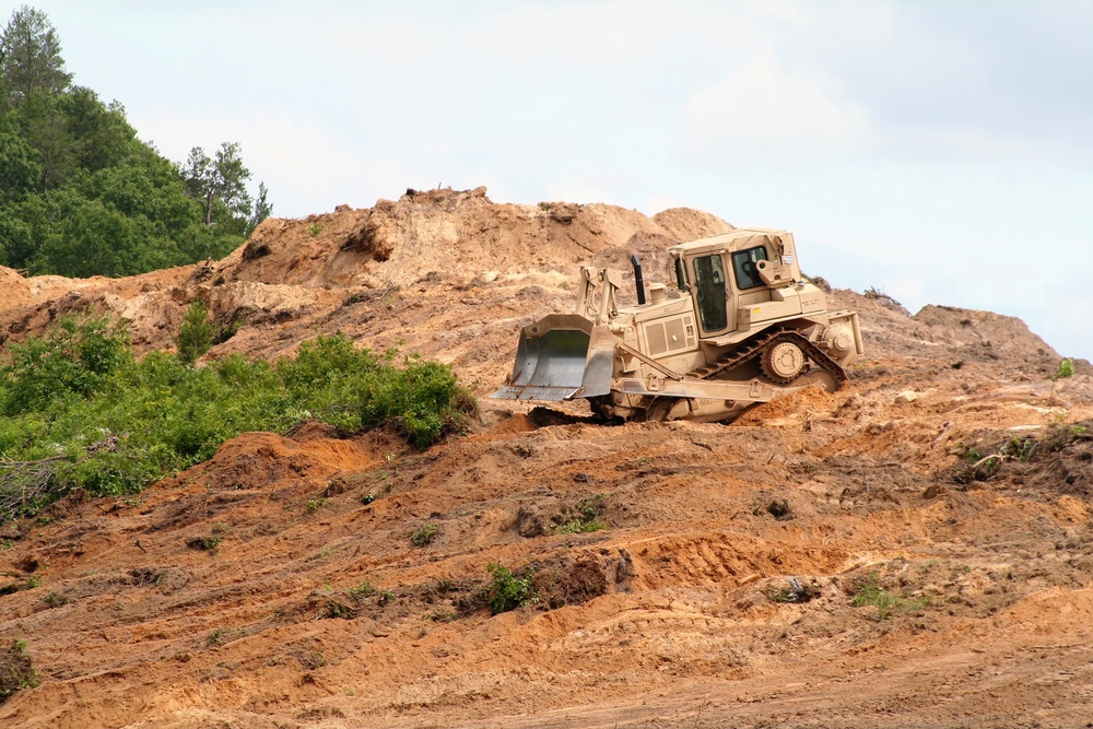 950th Engineer Company Soldiers latest to work on troop project for Fort McCoy DPW area