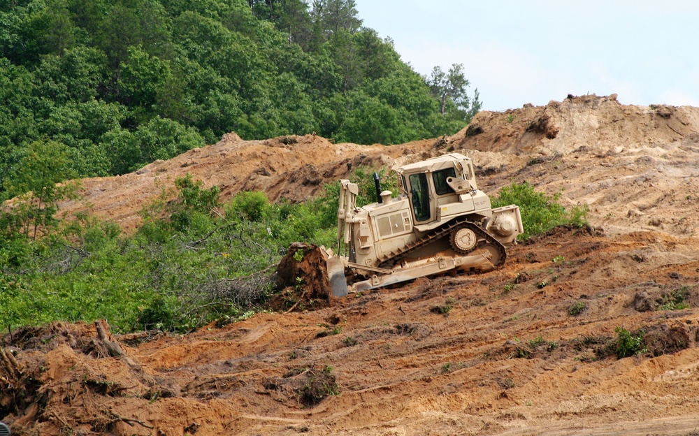 950th Engineer Company Soldiers latest to work on troop project for Fort McCoy DPW area