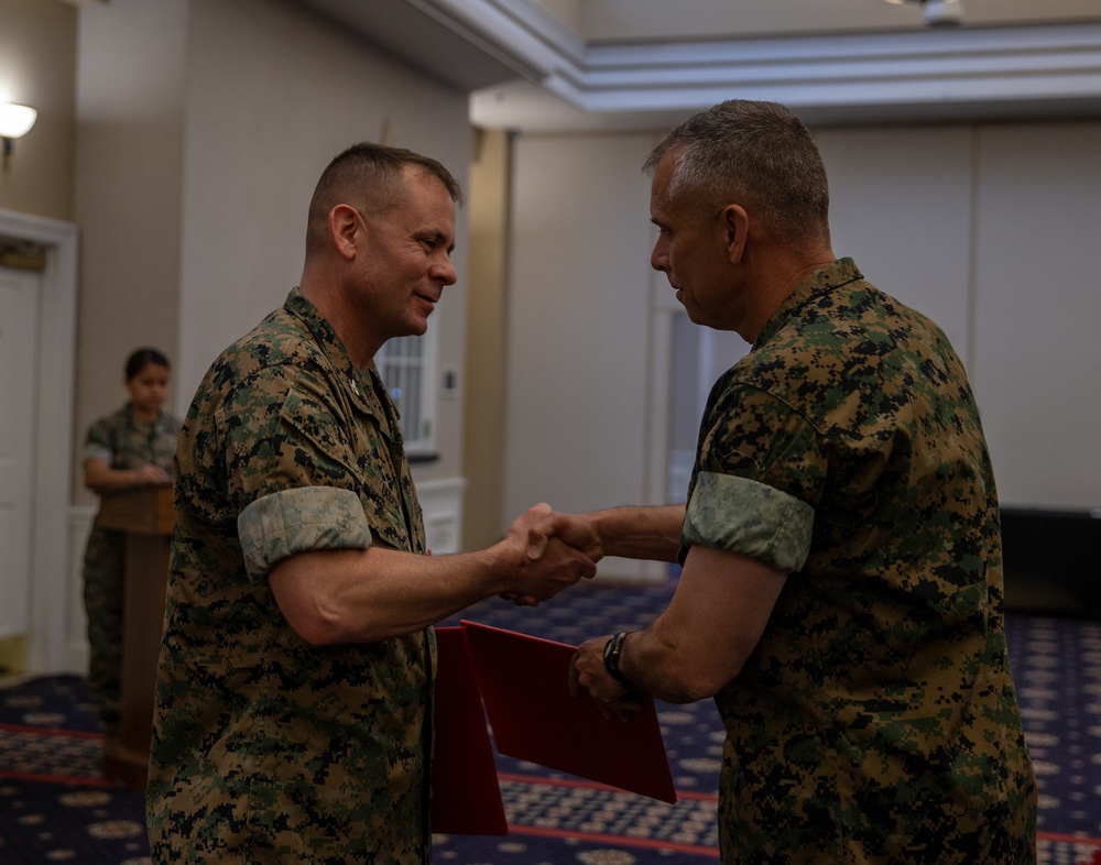 Marine Corps Cyberspace Operations Group Change of Command