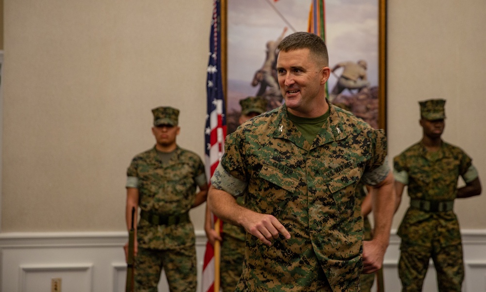 Marine Corps Cyberspace Operations Group Change of Command