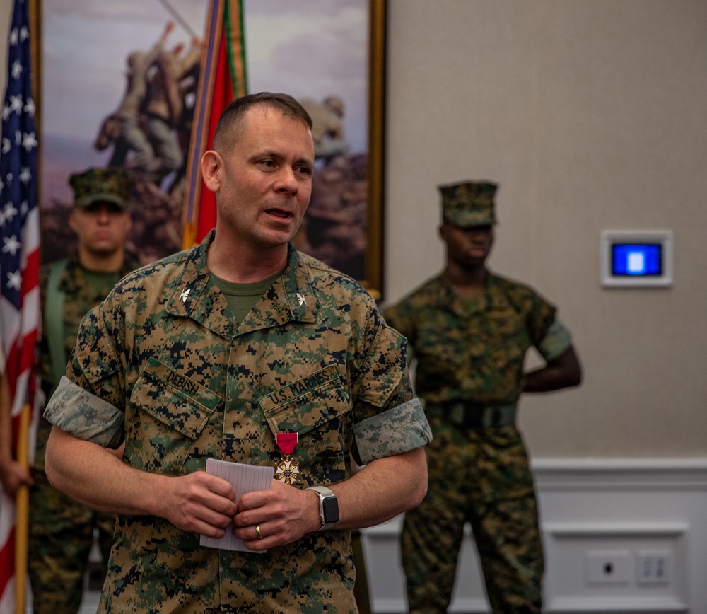 Marine Corps Cyberspace Operations Group Change of Command