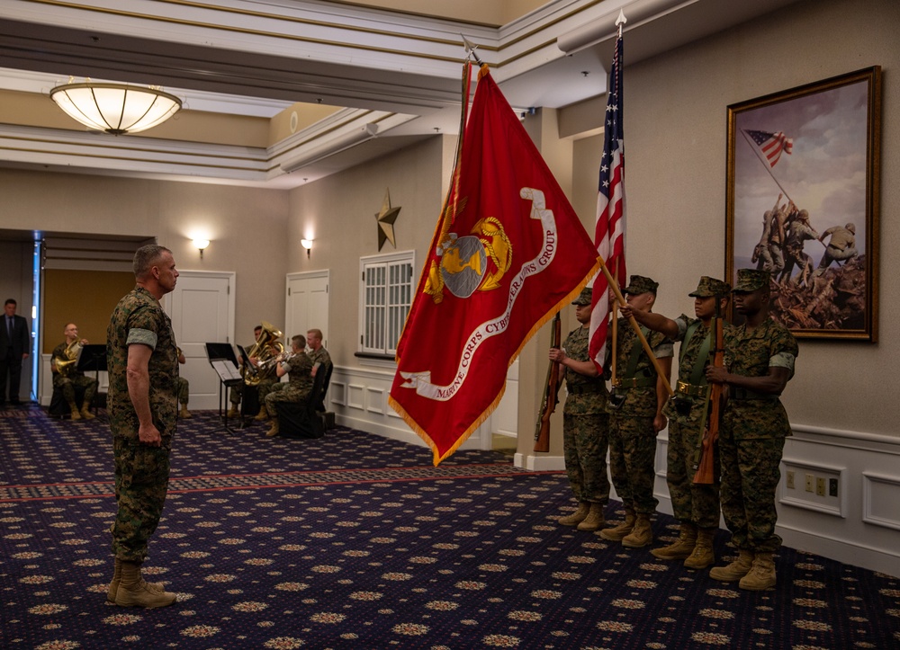 Marine Corps Cyberspace Operations Group Change of Command