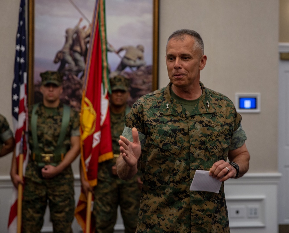 Marine Corps Cyberspace Operations Group Change of Command