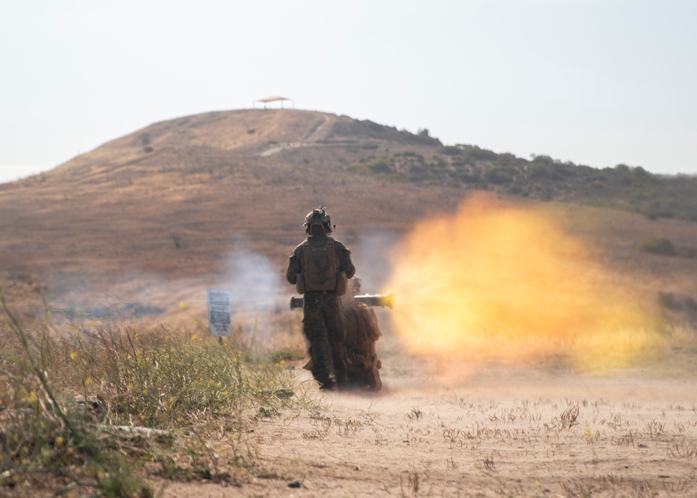 BLT 1/1, 11th MEU conducts Live-Fire Range