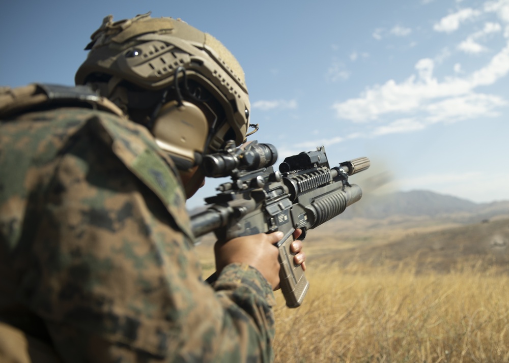 BLT 1/1, 11th MEU conducts Live-Fire Range