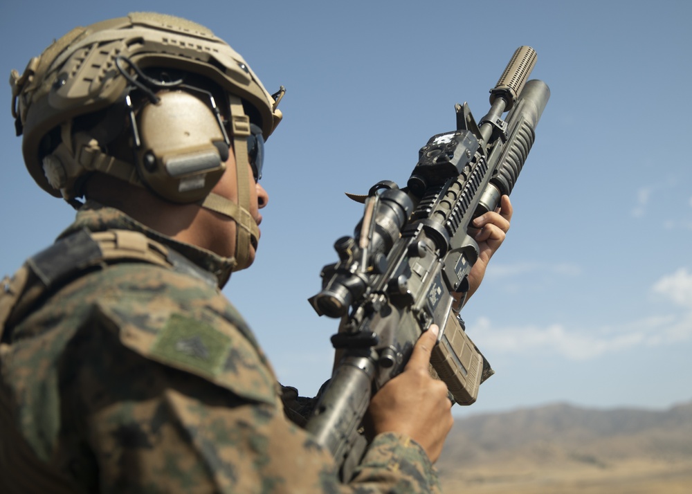 BLT 1/1, 11th MEU conducts Live-Fire Range