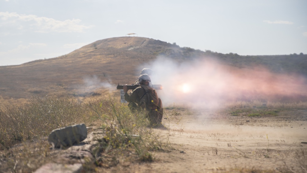 BLT 1/1, 11th MEU conducts Live-Fire Range