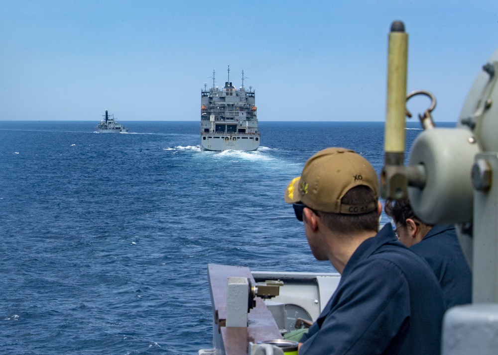 USS Shiloh Transits Strait of Hormuz