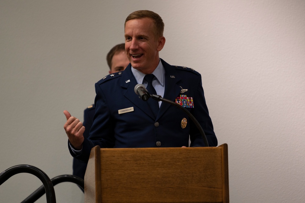 505th Command and Control Wing change of command ceremony