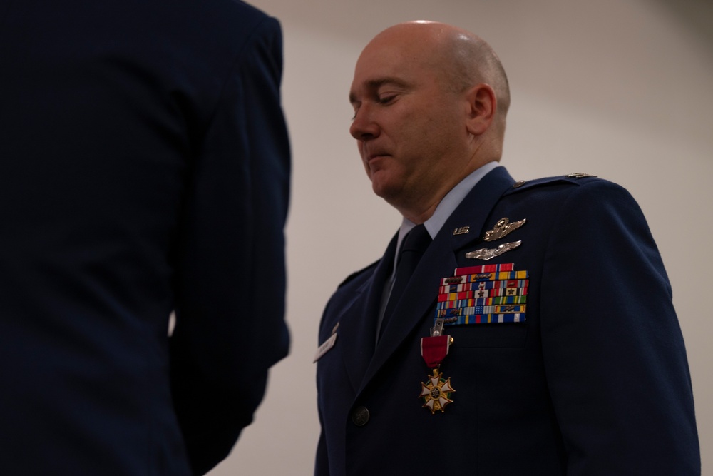 505th Command and Control Wing change of command ceremony