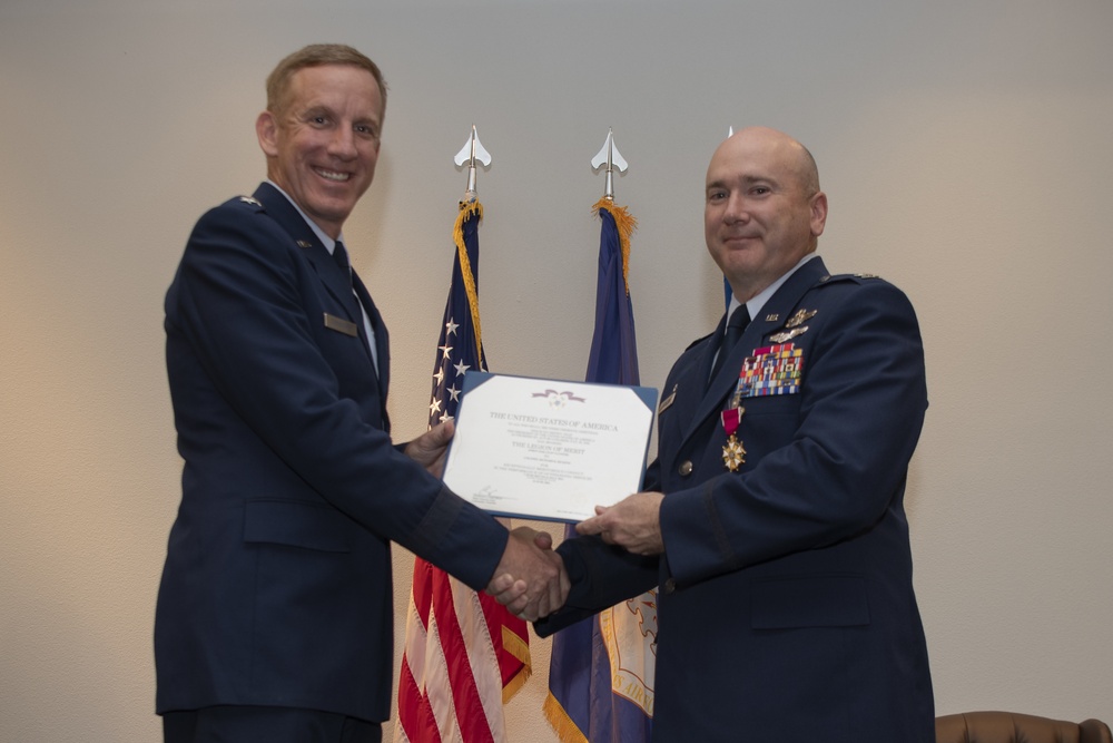 505th Command and Control Wing change of command ceremony