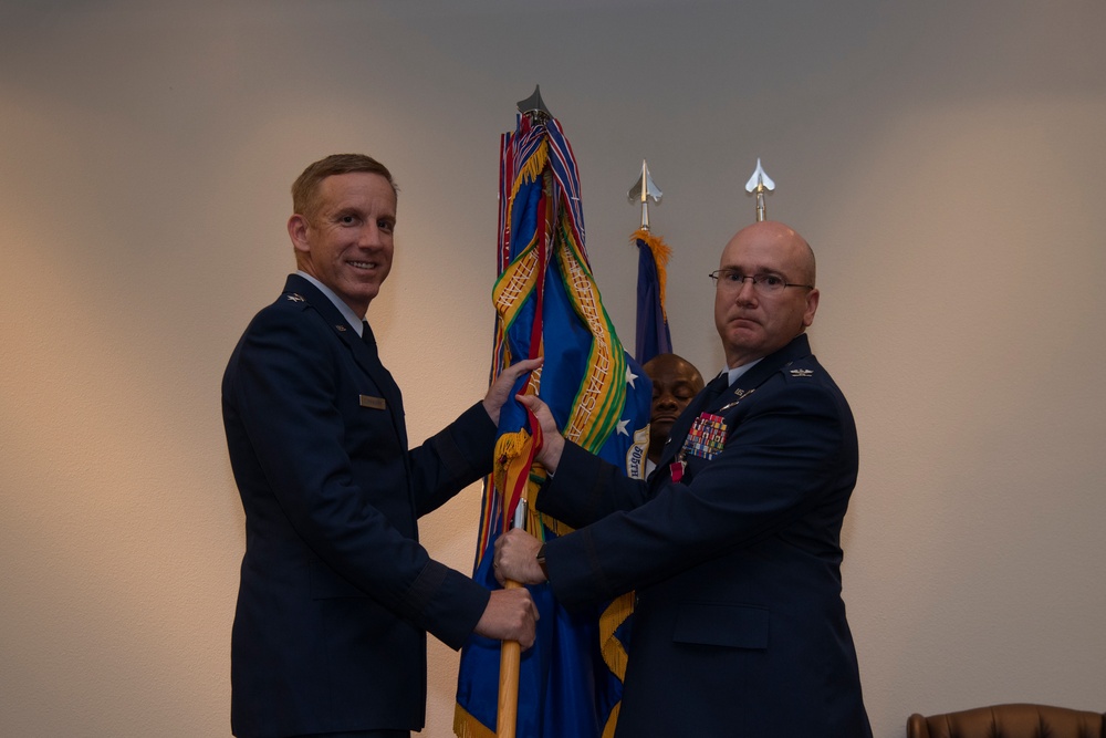 505th Command and Control Wing change of command ceremony