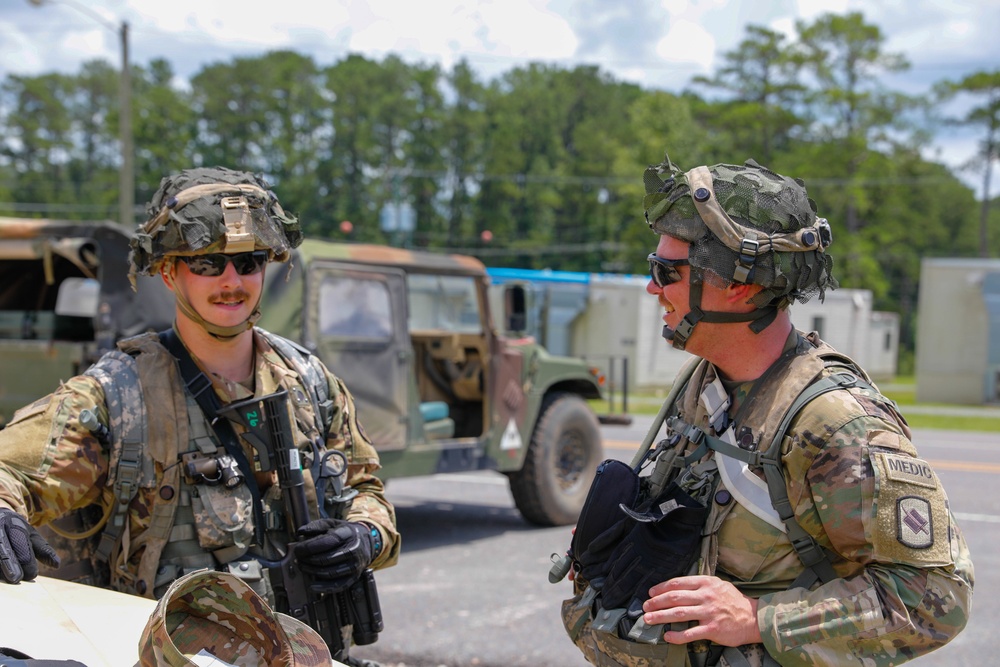 Arkansas Soldiers make final preparations for the box
