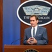 Pentagon Press Secretary John F. Kirby briefs the press