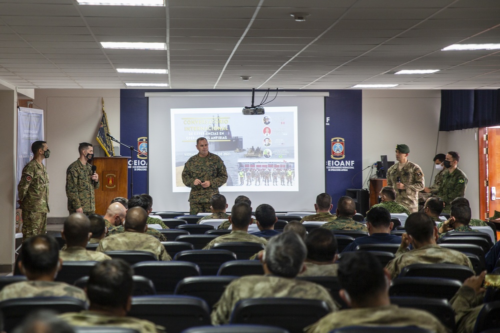 Peruvian Marine Corps hosts multinational amphibious planning conference