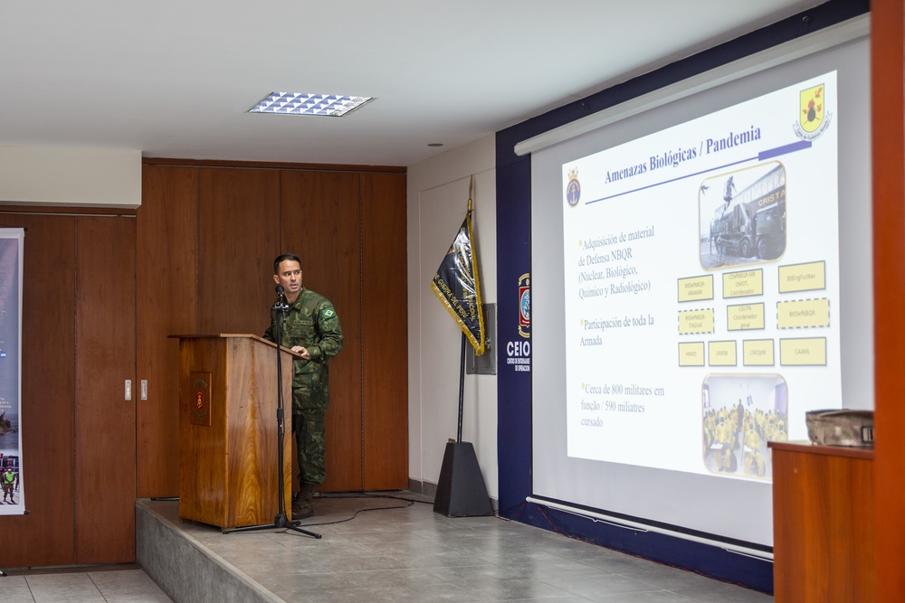 Peruvian Marine Corps hosts multinational amphibious planning conference