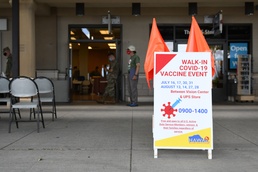 Joint-Service COVID-19 Vaccination Event at Navy Exchange Pearl Harbor